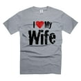 thumbnail image 5 of Mens I Love My Wife T-shirt Valentine's Day Husband Gift Tee Shirt From Wife Gift For Men Him, 5 of 6