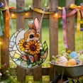 thumbnail image 5 of SIYTUAU Easter Acrylic Bunny Hanging Door Window Garden Hanging Decoration Holiday Decorations Props With Sleek Design And Clean Lines, 5 of 9