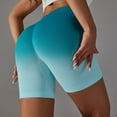 thumbnail image 2 of HomeGardon Shorts for Women 2025 Yoga Shorts for Women Tummy Control High Waist Biker Shorts Exercise Workout Butt Lifting Tights Women's Short Pants Slim Fitted Workout Fade Color,S-XL, 2 of 7