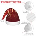 thumbnail image 4 of Naloa Happy New Year2 Santa Hat for Kids Baby Christmas Hats,Girls Boys Toddler Plush Xmas Holiday Hat,Luxury Santa Claus Hat, 4 of 6