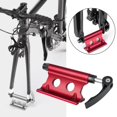 thumbnail image 3 of Caisse de Camion à Montage sur Fourche en Alliage / Porte-Bagages / Rangement, Rouge, 3 of 10