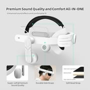 Headstrap Adjustable for Quest3 Gaming in Virtual Reality with Headphones For Meta/Oculus Quest 3 Lightweight Adjustable Audio Elite Strap For Meta/Oculus Quest 3