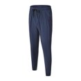 thumbnail image 7 of Ftwytp Mens Spring and Summer Loose Ice Silk Outdoor Running Fitness Yoga Leisure Training Pants Solid Color Quick Drying Running Pants Pants with Leg Zippers, 7 of 7