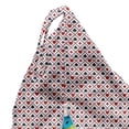 thumbnail image 5 of Casino Lounger Chair Bag, Holdem Gambler Hearts Spades Diamons Success Winning Modern Design Art, High Capacity Storage with Handle Container, Lounger Size, Black Red, by Ambesonne, 5 of 5