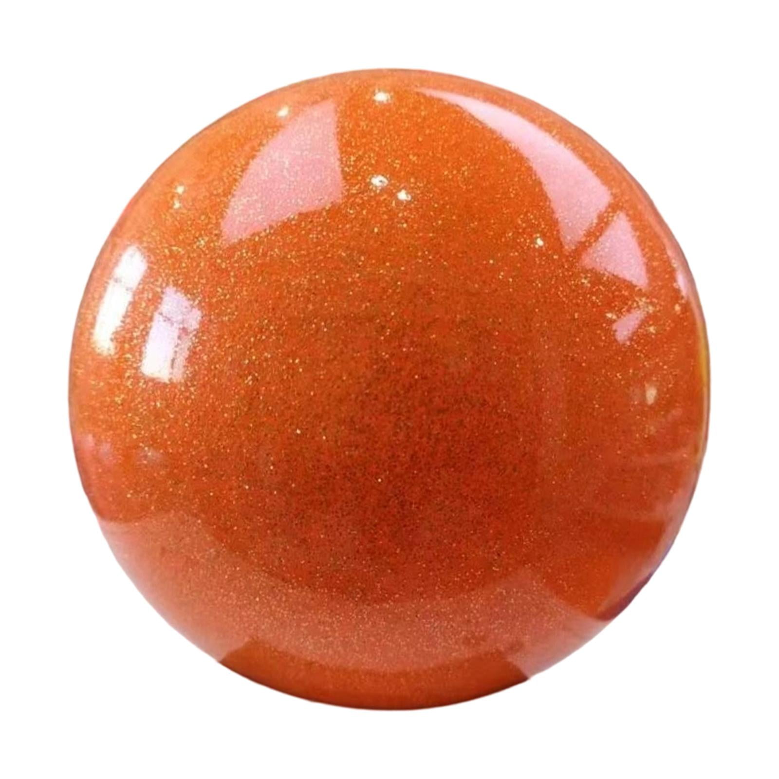 DimyFew Rhythmic Exercise Ball, Portable 7.09-inch Ball, Training Device for Gymnastics, orange