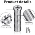 thumbnail image 3 of 4 Sink Basket Screws 45mm Stainless Steel Drain Screws Fixing Accessories Sink Bolt Screws Sink Basket Strainer Plug Screws For Kitchen Wash Basin Shi, 3 of 5