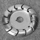 thumbnail image 1 of Cuchillas para dar forma a la carpintería, disco de corte de madera de 12 dientes de acero al manganeso, talla de goma para amoladora angular ANGGREK Otros, 1 of 8