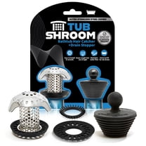 TubShroom Ultra Revolutionary Stainless Steel Bath Tub Drain Protector Hair Catcher
