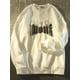 thumbnail image 3 of Sudadera con estampado de letras góticas Easy Come Easy Go para hombre, sudaderas con capucha estilo hip hop, ropa de calle informal Y2K, ropa de cuello redondo, 3 of 5