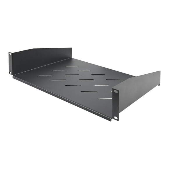 Rack Shelf StarTech.com 2U 12 cm de profundidad de montaje y 11,3 kg de capacidad