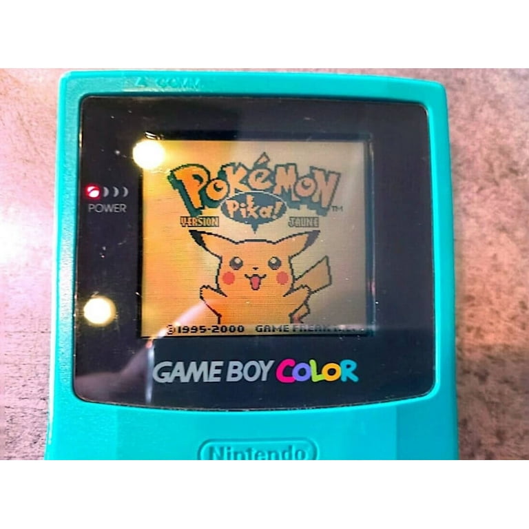 7 Pcs / lot Pokemon GameBoy Color GBC Blue + Red + Green + Yellow