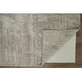 thumbnail image 3 of Feizy Eastfield Modern Abstract, Tan/Pink/Gray, 4' x 6' Accent Rug Sheen Handmade Casual Distressed Design Carpet for Living Dining Bed Room, 3 of 7