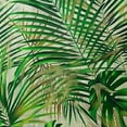 thumbnail image 6 of PIKWEEK California Tropical Palm Hawaii Leaves Retro Green Jungle Monstera Leaf Island Tree Nature Flora Round Table Cover White, 6 of 8