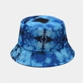 thumbnail image 4 of Only Moment Black Sun Bucket Hats for Woman Men Polyester,Cotton UPF 50+ UV Protection Waterproof Packable Bucket Hat for Men & Women, Fishing Hiking Beach Garden One Size, 4 of 4