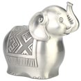 thumbnail image 2 of Alloy Material Cute Elephant Shape Coin Bank Money Saving Box for Kid Gift, 2 of 7