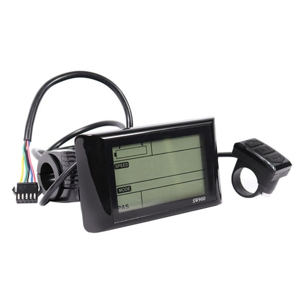 Panneau d'affichage LCD SW900 24/36/48V pour compteur de vitesse électrique  compteur électrique 