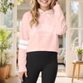 thumbnail image 2 of KPOPLK Toddlers and Babies' Zip Hoodie Sweatshirt(3-4 Y,Pink), 2 of 6