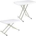 Everyday Home Small Space Living Room Foldable Table, TV Tray, 30x20x28