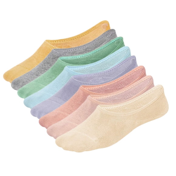 Calcetines con forro WHISPER DEER No Show para mujer, algodón, 4-7/7-10/10-13