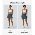 thumbnail image 3 of 2-Piece Super High Waisted Back Pocket & Side Hidden Pocket 2-in-1 Yoga Shorts 5''-Longer Length, 2 Piece Sets Women, Gym Shorts, Summer Bottoms, Activewear, 3 of 10