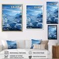 thumbnail image 4 of Designart "Glacier Arctic Dream " Landscape & Nature Floater Framed Canvas Print, 4 of 7