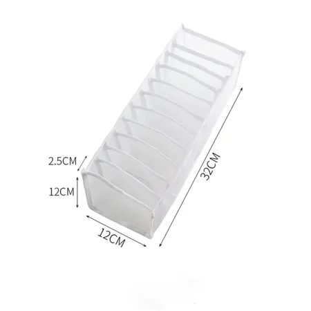 AUMIY Storage Organizer Folding Underwear Nylon House Cabinet Baby Room Drawers Bedroom Bra For Clothes Wardrobes Box Mesh Hive Socks