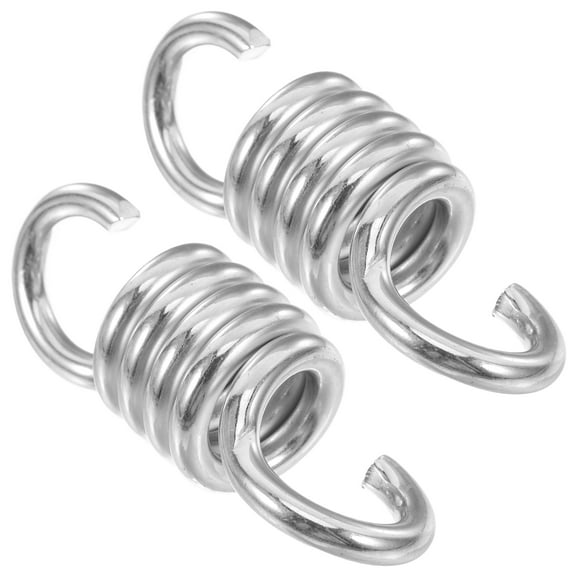 Beaupretty Heavy Duty Swing Spring Steel for Hammocks and Porch Swings 2Pcs