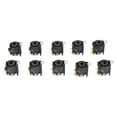 thumbnail image 1 of 6.5mm Panel Mount Socket Connector, Stable Performance XLR Female Jack Socket Connector ABS  For AV Equipment For Media Player, 1 of 8