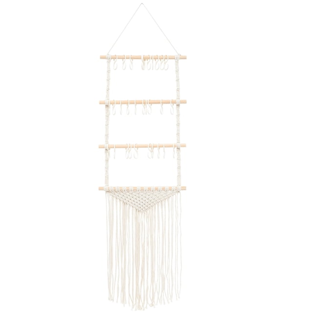 Épingle à Cheveux en Bois Rangement Mural Pince à Cheveux Nœud Bandeau Support de Rangement Mural