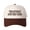 Brown, variant on THIS ACTUALLY IS MY FIRST RODEO Letter Embroidered Color Block Trucker Hat Unisex Adjustable Cotton Breathable Fashion Cap for Travel Daily Wear