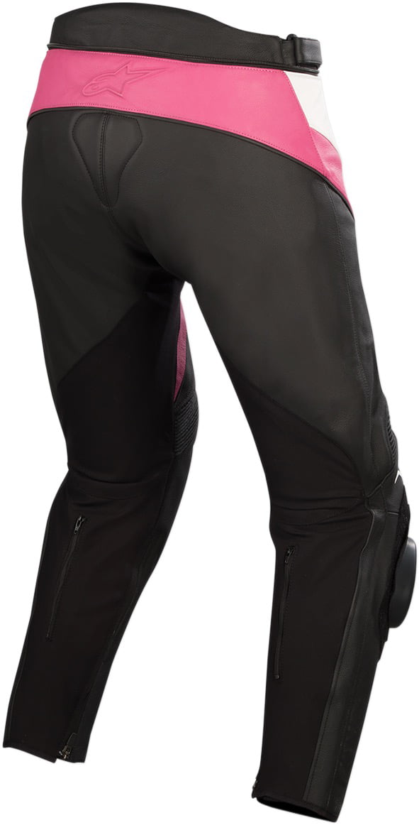 Alpinestars Ladies Stella Missile Leather Motorcycle Pants Black