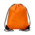 thumbnail image 3 of Mochila con cordón, bolsa con cordón, bolsa de gimnasio, saco con cincha, bolsas de PE, soporte para pelotas, mochila grande para hombres, niños, comp Naranja, 3 of 8