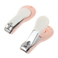 thumbnail image 5 of Unique Bargains 1 Pc Round Tail Nail Clippers Toenail Clippers 2.56"x1.06" Pink, 5 of 7
