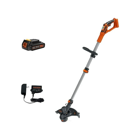BLACK DECKER 40V MAX* 13 inch, 2 in 1 Cordless String Trimmer/Edger with POWERCOMMAND Kit, LST136