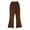 Z4 Coffee, variant on Tollder Girl High Elastic Waist Flare Leg Pants Casual Long Bell Bottom Trousers 6-7T