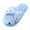 D-Blue, variant on Women's Fashion Platform Bath Slippers Wedge Beach Shoes High Heel Sandals