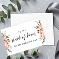 thumbnail image 3 of Koyal Wholesale Wedding Day Gift Cards Set with Envelopes Set of 12, Nude Florals, 3 of 5