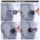 thumbnail image 2 of Scienceny Gafas de sol sin montura para hombres y mujeres, pinzas para la nariz para conducir, gafas para adultos, gafas con Clip, accesorio de decoración Gafas de moto Negro Scienceny VI008945-01, 2 of 6