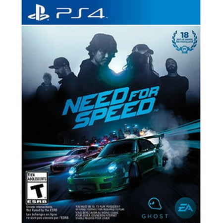 Need for Speed, Electronic Arts, PlayStation 4, (Best Player For Playstation Vue)