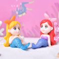 thumbnail image 3 of Fairy Doll Vivid Multi-functional Environmental Friendly Mermaid Princess Miniature Figurines For Office, 3 of 4