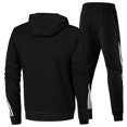 thumbnail image 2 of Veste de Sport Décontractée pour Hommes 2 Pcs Mode Fermeture Éclair Course, 2 of 3