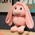 thumbnail image 4 of Retractable Rabbit Plush Doll Floppy Ears Kids Gift Cotton Comfortable And Durable Bunny Plush Toy, 4 of 12