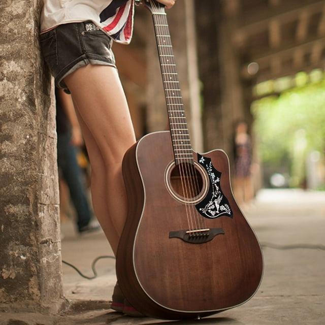 Autocollant de Protection pour Guitare, Décoration de Guitare Cool, Protection Haute pour Guitare Folk