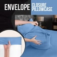 thumbnail image 4 of Funda de almohada Utopia Bedding Queen, paquete de 4 unidades, microfibra, 50 x 75 cm, color azul, 4 of 6