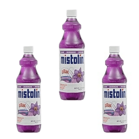 3 pack bottles Mistolin Lilac All Purpose Cleaner (15FLOZ x 3 )