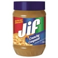 thumbnail image 2 of Jif Crunchy Peanut Butter 500g/17.6oz, (Imported from Canada), 2 of 4
