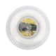 thumbnail image 1 of DEWIN Cuerda de Tenis, 200m, Cuerda de Raqueta Deportiva, Alambre de Raqueta de poliéster de 1,25mm, Tipo rígido para Entrenamiento(Blanco), 1 of 5