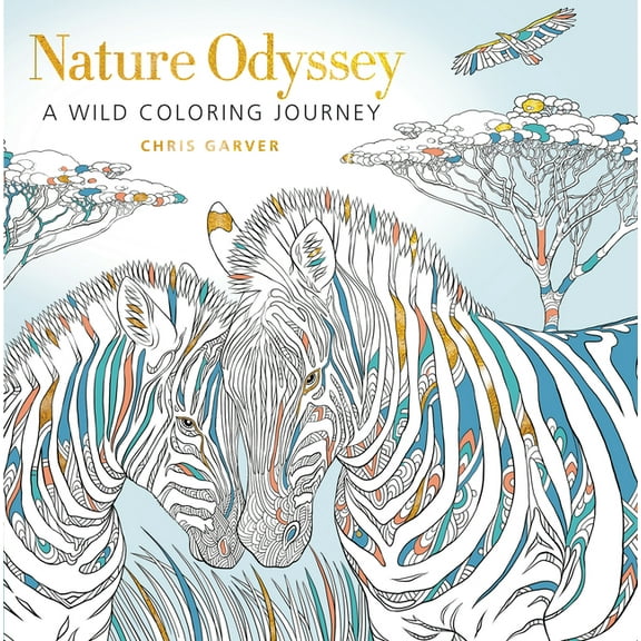 Nature Odyssey: A Wild Coloring Journey, (Paperback)