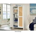 thumbnail image 2 of Sauder Isabella Isle Storage Engineered Wood Cabinet in White, 2 of 10