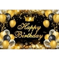 thumbnail image 4 of 6x4ft,Happy Birthday Backdrop,Gold Ballon Photography Background for Girls Women Backdrops Banner for Party Decorations, 4 of 4